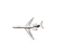 BMAONZ Modelo De Avión De Metal De Aleación Blanca Escala 1/500 para Cuba (CU-T1218) para Exhibición O Juego En Interiores Avión En Miniatura