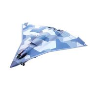 BMAONZ Modelo De Caza Militar De Metal Juguete Acabado En Aleación J-36 De Sexta Generación De La Fuerza Aérea Escala 1:100 Avión En Miniatura