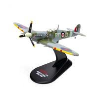 BMAONZ Modelo De Metal A Escala 1:72 para Avión Combate MKV Spitfire Versión Cuerpo Completamente Metálico Serie Coleccionable Avión En Miniatura(Green C)