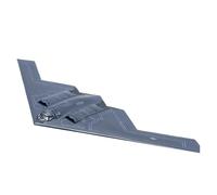 BMAONZ Modelo De Metal Realista De Juguete para Bombarderos Furtivos Y Aviones Transporte B-2A/B-52H/B-1B/TU-160 Escala 1:200 Avión En Miniatura(Gray A)