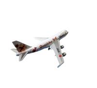BMAONZ Modelo De Simulación De Aleación De Avión De Pasajeros B747-246B Escala 1/400 Miniavión Decorativo para Interiores Avión En Miniatura
