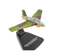 BMAONZ Modelos A Escala Aviones Modelo De Avión De Aleación Me163B AC073 De Eric Winkle Brown Escala 1/72 Adornos Coleccionables para Dormitorio Avión En Miniatura