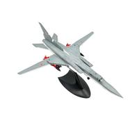 BMAONZ Réplica De Avión Ruso De Metal Modelo Gris del Bombardero De ala En Flecha Variable TU-22 TU-22M3 1:144 Avión En Miniatura