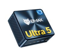 BMAX B11Pro AI Mini PC con Intel Ultra 5 115U, 16GB DDR5 512GB SSD PCIe 4.0 | hasta 4,2 GHz,NPU con 21 TOPS IA, Win 11 Pro, Triple Pantalla 8K,WiFi 6 |BT 5.2 |Type-C, Mini Ordenador para Oficina y Hogar