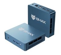 BMAX Mini PC W-11 Pro, Intel Celeron 5205U(hasta 1,9 GHz) 8 GB DDR4, 256 GB NVMe SSD Espandibile 64 GB/2 TB, Mini Ordenador de Sobremesa,4K@60HZ UHD Dual Display|WiFi 5, BT5.0, Micro PC para Oficina