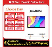 BMAX-Tableta I9 Plus para niños, dispositivo con Android 15, GPU, G522EE, 8GB de RAM, 64GB de ROM, I9 Plus