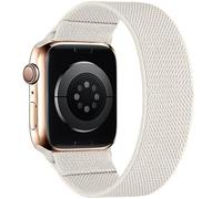 BMBEAR Correas elásticas Solo Loop compatibles con Apple Watch de 1.57, 1.49, 1.73, 1.65, 1.61 y 1.77 pulgadas, trenzadas, de nailon, para mujeres y hombres, para iWatch Series 7/6/5/4/3/2/1/SE