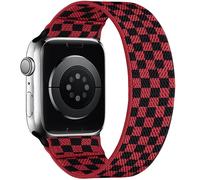 BMBEAR Correas elásticas Solo Loop compatibles con Apple Watch de 38 mm, 40 mm, 41 mm, trenzadas, de nailon, para mujeres y hombres, para iWatch Series 7/6/5/4/3/2/1/SE