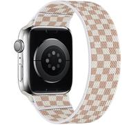 BMBEAR Correas elásticas Solo Loop compatibles con Apple Watch de 38 mm, 40 mm, 41 mm, trenzadas, de nailon, para mujeres y hombres, para iWatch Series 7/6/5/4/3/2/1/SE