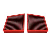 BMC Air Filter Filtro de aire de panel compatible con 2018+ 911 (992) 3.0 H6 Carrera S Dakar Sport Classic Targa Turbo (kit completo - 2 filtros incluidos)