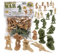 BMC Batalla de invierno de la Guerra Corea - 24 Figuras de soldados de China de Corea del Norte americano