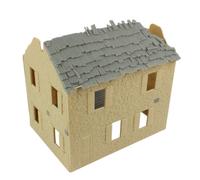 BMC WW2 Bombed French Farm House - Accesorio de juego de plstico para hombres del ejrcito