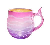Bmdjdq Juego De Tazas De, Mango Esculpido, 12x8x8,5 Cm, Tazas Con Mango Océano, Colección Fantasy Drinkware, Esmalte Brillo, Para Bebidas Calientes, Frías, Leche, Agua, Decoración Del Hogar,