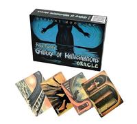 Bmdjdq Oracle Tarot Deck, Acabado Mate, 13 x 8 x 4 cm, Tarjetas de sabiduría Interior, Juego de Lectura de la, tamaño de Viaje, para Leer Personal, Diario, Citas, Viajes, Brujas, Principiantes