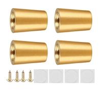 Bmdjdq Patas De Madera para Muebles | Base para Cómoda - Almohadillas Protectoras Antideslizantes Modernas para Nivelar Y Mover En Alfombra, Terraza, Sala Y Dormitorio