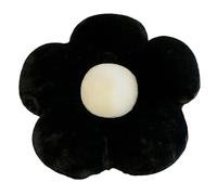 BMDOZRL Cojines Sofa Cojín de Almohada de Flores, cojín Simple en Blanco y Negro, cojín for Silla, cojín Lumbar Decorativo for Sala de Estar Cojín Decorativo(Noir)