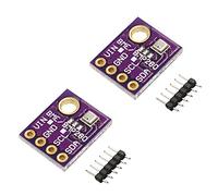BME280 - Sensor digital de temperatura y humedad de 5 V, placa de presión barométrica atmosférica IIC I2C Breakout para Arduino (2 unidades)
