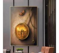 BMGKYAGL Paisaje abstracto, serie de exposiciones de Vladimir Kush, surrealismo, pintura sobre lienzo, arte para la pared del hogar, decoración (60x80cm/sin marco)