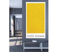 BMGKYAGL Póster de la exposición Kusama Yayoi, impresión artística, decoración de pared moderna, póster único de Yayoi para el hogar, oficina, arte de pared artístico P 50 x 70 cm, sin marco