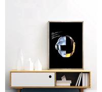 BMGKYAGL Póster de lienzo con la portada del álbum de música Daft Punk Random Access Memories, rap, hip-hop, estrella de la música pop, decoración del hogar, 40 x 60 cm, sin marco