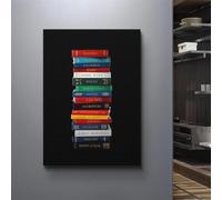 BMGKYAGL Póster en lienzo de Libros de éxito, impresiones inspiradoras y motivacionales para el hogar, decoración de pared (60 x 90 cm, marco interior)