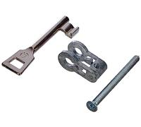 BMH 11000017 Inserto de Barra de Colores para conversión de PZ a BB, Incluye 1 Llave y 1 Tornillo de fijación, Gris