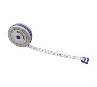 BMI - Cinta métrica retráctil con índice de masa corporal de 150 cm/200 cm con calculadora para seguimiento de pérdida de peso de dieta | Botón de bloqueo para medidas de cintura, pecho, cadera, brazo