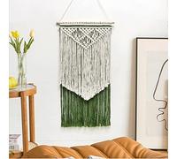 BMIDRUT Tapiz de macramé para colgar, atrapasueños, tejido a mano, bohemio, decoración de pared para el hogar, decoración de pared