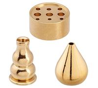 BMKGODN 1 Juego de 3 Estilos Soporte for Cono Calabaza, atrapacenizas, Accesorios aromaterapia, Budismo, decoración del hogar