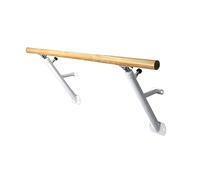 BMKGODN Barra de Ballet montada en la Pared Profesional Madera Maciza Bastón Baile elevable Resistente for el hogar o Estudio Entrenamiento Danza Estiramiento Yoga y Pilates(1m)