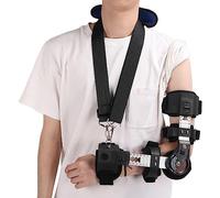 BMKGODN codera, Codera for tendinitis y codo de tenista, férula estabilizadora postoperatoria ajustable, soporte for la recuperación lesiones en el brazo después cirugía, izquierda(Left)