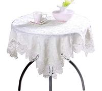 BMKGODN Manteles de Encaje for mesas rectangulares, Mantel Bordado Floral, TV, refrigerador, tocador, Cubierta Mesa a Prueba Polvo(60x170cm(24x67inch))