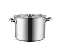 BMKGODN ollas Grandes, Olla Grande y Profunda de Acero Inoxidable for inducción, for cocinar Sopa, conducción rápida del Calor