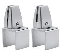 BMKGODN Soporte de partición, Clip Pantalla Tipo D Aluminio Ajustable Engrosado Escritorio fijación Vidrio ZTT