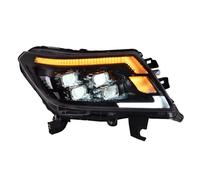 BMKUUOSJ Faros delanteros de coche Compatible con faros Navara 2014-2021 NP300 Frontier, proyector DRL de señal, accesorios for automóviles LHD RHD