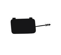BMLGPGBCDW 8R0807449 8R0807450 Tapa Gancho Remolque Trasero Parachoques Coche para Q5 2010-2018 Cubierta del Gancho de Remolque