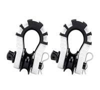 BMLGPGBCDW Coche Grilletes Polea 3/4" Arco D Arco 70548 Lbs Resistencia A La Rotura con Pasador 7/8" para con Correa Remolque Cabrestante Todoterreno Accesorios(Blanco)