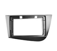 BMLGPGBCDW Panel de Radio estéreo Fascia De Radio De Coche De 9 Pulgadas para Seat para Leon 2005-2012 LHD Dash Estéreo GPS DVD Panel Bisel Panel de Radio