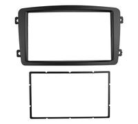 BMLGPGBCDW Panel de Radio estéreo Panel Estéreo Doble DIN para Mercedes para Benz Clase C W203 W209 Marco De Salpicadero con Radio Y DVD Panel de Radio(178x102mm)