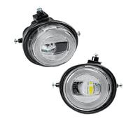 BMLGPGBCDW Para Mazda 2 3 6 CX-5 CX-7 CX-8 CX-8 CX-9 RX-8 MX-5 Conjunto De Faros Antiniebla Coche Faros LED Angel Eyes Luces Diurnas(LED Lens)