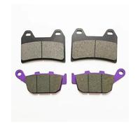 BMLGPGBCDW Pastillas De Freno Delanteras Y Traseras Motocicleta para ZONTES 350E 350D 350M 350S 350R 350V 350T 350X 350VX GK350 ZT350 D350 Pastillas de Freno(Delantero Trasero 2 Pares)