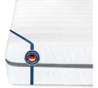 BMM Colchón 90x200 cm Classic XXL Grado de firmeza H4 Extra Firme, colchón de Espuma fría, colchón ergonómico de 7 Zonas, Altura de 12 cm.