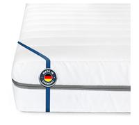 BMM Colchón 90x210 cm Classic XXL Grado de firmeza H4 Extra Firme, colchón de Espuma fría, colchón ergonómico de 7 Zonas, Altura de 12 cm.