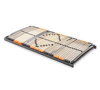 BMM Somier de láminas 90x200 cm Premium XXL Apto hasta 180 kg, Certificado por TÜV, 7 Zonas, para Montaje Propio, para Todos los colchones, Altura 10 cm.