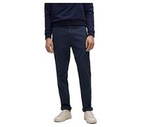 BOSS Chinos tapered fit de raso de algodón elástico - StyleChino_tapered, 50510917 Azul oscuro 35/34