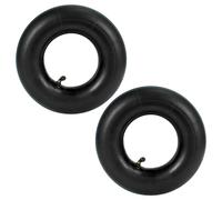 Bmocoen 2 neumáticos 4.10/3.50-4 para carro de mano, transporte, jardín, cortacésped, tubo 4.10-4