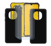BMPNLSZ 2 Negro Funda para Cubot Kingkong ES 5 + 4 Screen Protector