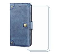 BMPNLSZ Case para OPPO Find X9S Pro +2 Cristal Templado - Azul-HZLD