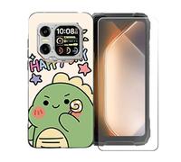 BMPNLSZ Funda para Blackview Xplore 1, Suave Silicona TPU Canica Carcasa Caso Case + Cristal Templado Film Vidrio Protector de Pantalla para Blackview Xplore 1 - OYLLM49