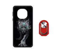 BMPNLSZ Funda para Cubot Kingkong ES 5 + Rojo Soporte Anillo- 6